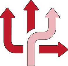 4つの選択肢のアイコン画像